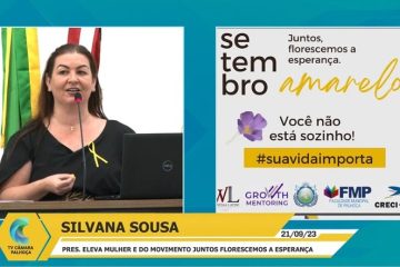 setembro amarelo: vamos juntos florescer a esperança