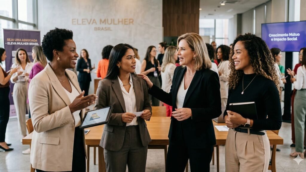 Associadas Eleva Mulher Brasil - Ecossistema de Crescimento