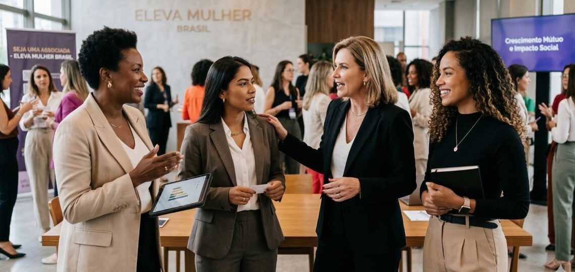 Seja uma associada Eleva Mulher Brasil